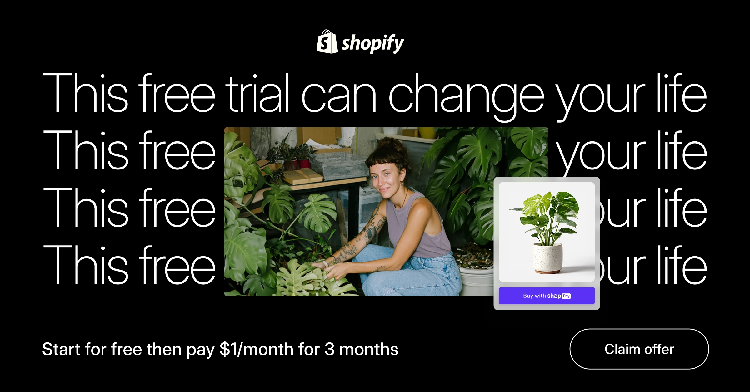 Besplatan probni period koji menja život - Shopify